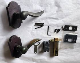 7108mbdmb Emtek Door Knobs Durango Right Hand