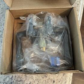 7111crrhmb Emtek Cimarron Passage Lever Medium Bronze #6 Rosette
