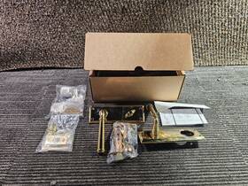 8080melhus3nl Emtek Passage Single Keyed Sideplate Locksets Quincy 3-5/8 Us3nl