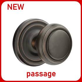 8100nwus10b Emtek Assa Abloy Passage Norwich Door Knob Oil Rubbed Bronze R6