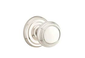 8100nwus14 Emtek Norwich Knob 2-3/8 Inch Backset Passage With Regular Rose