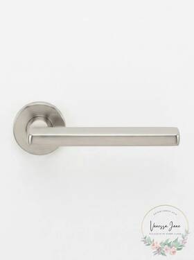 Emtek 818256917931 Brass Helios Lever Satin Nickel