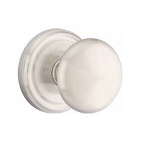 8200pus15 Emtek Door Knob Set Privacy Satin Nickel Providence Regular Rosette 8200 Pus 15