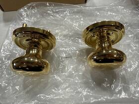 8200pus3nl Emtek Providence Privacy Knob Set Brass Classic Unlacquered