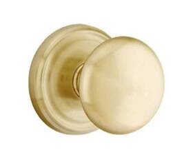 8200pus4 Emtek Providence Privacy Door Knob Set Satin Brass