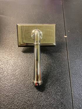 822meus14lh Emtek 822meus14 Merrimack Privacy Lever American Designer Collection Nickel