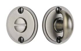 828tpus15a Emtek Classic Thumbturn Privacy Bolt Door Lock Pewter New No Box
