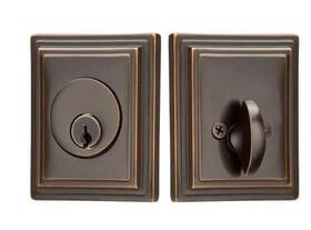 8479us10b Emtek Wilshire Cyinder Keyed Deadbolt Oil Rubbed See Description