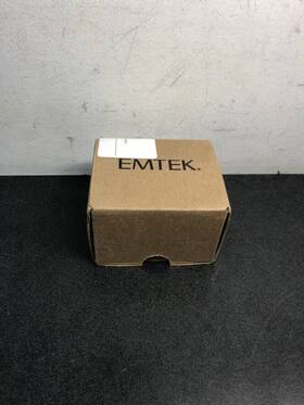 8565fb Emtek Rustic Modern One Sided Deadbolt Sandcast Bronze - Flat Black