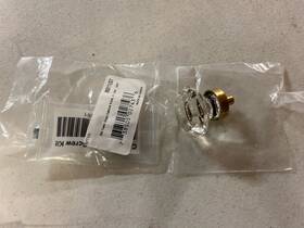 86011us7 Emtek Old Town Clear 1.25 Inch Cabinet Knob French Antique Brass