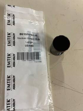 86151us10b Emtek Emt Modern Finger Pull
