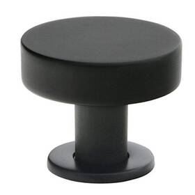 86323us19 Emtek Cadet 1.75 Cabinet Knob - Flat Black 86323us19 Emtek Cadet 1.75 Cabinet Knob - Flat Black