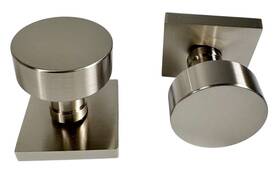 5052rouus15 Emtek Bx4-knob Dummy Round Knob W Modern Rectangular Rosette Satin Nickel B-9