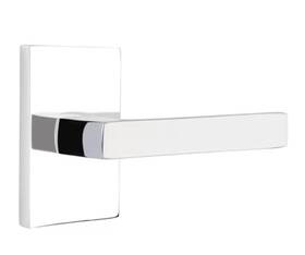 C5112dtus26 Emtek Dumont Lever With Modern Rectangular Rosette Concealed Fasteners Passage