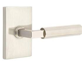 C5112us15.lsus15.faus15 Emtek Concealed Fastener Select Passage Modren Rectangular Rosette Left Hand