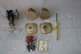 5326-rou-us4 Emtek C5326rouus4 Round Door Knob With Urban Modern Rosette Satin Brass