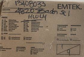 Em4820hlous19 Emtek Contemporary Tubular Entry Set With Helios Lever - Parts