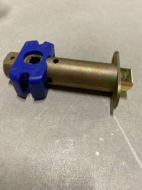 Lc4-pass-2375-b Emtek Passage Latch Only - Brass