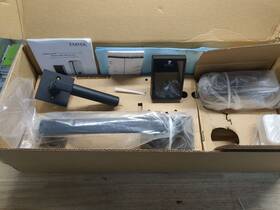 Emtek Products Inc 300676525792 Motorized Baden Keypad Smart Entry Set With Helios Lever - Right Hand Fl