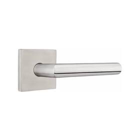 S20003sttssrh Emtek Privacy Door Lever Stainless Steel Stuttgart Hand Square Rosette