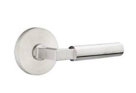 S30002hsss Emtek Stainless Steel Dummy Set - 2 Rosettes Hercules Lever