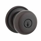 En.rou.trr.112 Baldwin Hardware Round Entry Knob Traditional Rose Venetian Bronze 884011464507
