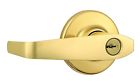 740knl Entry Kingston Lever Kwikset Brass Polished Door 3 Set