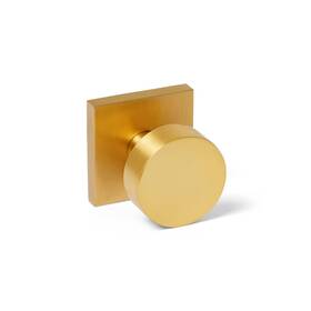 Explore Hardware 628693630146 Lisbon Model Solid Brass Bed And Bath Privacy Door Knob Satin Gold
