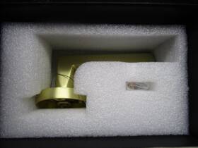Ahi63034 Explore Hardware Champagne Single Dummy Door Handle Satin Brass Gold