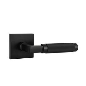 Ahi63050 Explore Hardware Soho Model Solid Brass Lever Hallway And Closet Passage Door Handle Matte Black