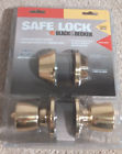 91170-141 Exterior Decker Knob Key Safe Combo Entry Lock Deadbolt Black