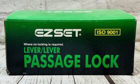 Bp-501tz-ry-us15a Ez-set Ezset Lever Passage Door Handle Pewter Finish Bp-501tz Hall Closet