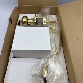 Ez-set Bp400ma Plus Security Entrance Handle - Brass Bp400-ma-ti