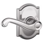 F10fla625cam F10-fla-cam Schlage Passage Flair Door Leverset The Decorative Camelot 043156120406