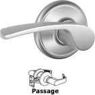 F10 Mer 626 Schlage Us Satin Chrome Passage Merano Door 043156225026