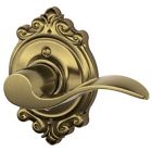 F170acc609brkrh F170-acc-brk-rh Schlage Accent Right Handed Single Dummy Door Lever 043156772773