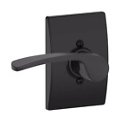 F170-mer-cen-lh Schlage Merano Left Handed Single Dummy Door Lever Century Tr