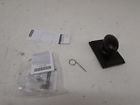 F170-sie-622-add Schlage Matte Black Half Dummy Siena Knob