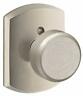 F170bwe619grw Schlage Bowery Dummy Door Knob With Decorative Greenwich