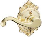 F170clt605brklh Schlage Lock Company Polished Single Dummy Champagne Door 043156772940