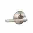 F170lat619 Schlage F170 Lat 619 Latitude Dummy Lever Trim Satin Nickel Door Levers 754262227186