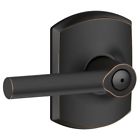 F40brw716grw F40-brw-grw Schlage Privacy Leverset 043156368297