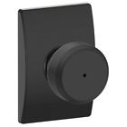 F40-bwe-cen Schlage Bowery Privacy Knob Set With Decorative Century Rose