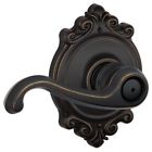 F40clt716brk F40-clt-brk Schlage Callington Privacy Door Lever Set With Decorative 043156760855