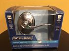 F40 Schlage Accent Bright Chrome Bed Bath Door Handle 043156616268