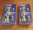 F40 V Geo 608 Schlage Lot Of Georgian Knob Satin Brass 043156490875