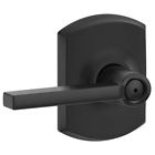 F40lat622grw Schlage Latitude Privacy Door Lever Set Greenwich Trim 043156484522