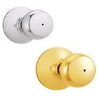 F40vply605x625 677615 Schlage Lock Bright Brass Chrome Plymouth Knob 043156961313