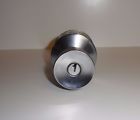A901056 F51 V Bel 626 Schlage Satin Chrome Keyed Entry Bell Knob 043156961085
