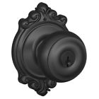 F51ageo622brk Schlage Single Cylinder Knobset From The Brookshire Series 043156429257